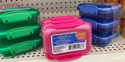 metal lunch box dollar tree|dollar tree snap lid containers.